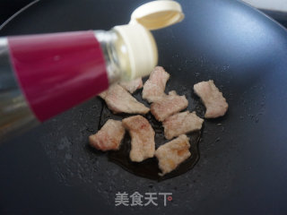 花菜木耳炒肉片的做法步伐
：8
