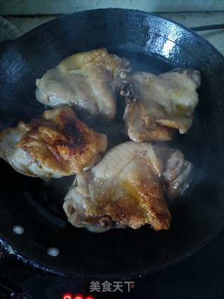 照烧鸡腿的做法步调：4