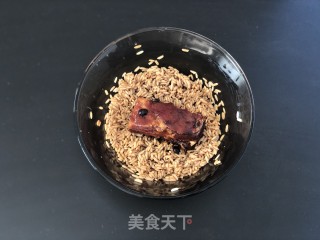 豆豉糯米蒸排骨的做法步调：4