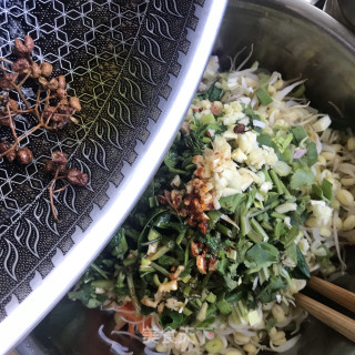粉条拌小芽菜的做法步调：7