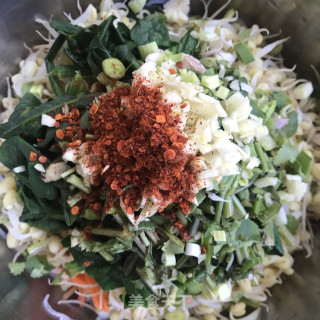 粉条拌小芽菜的做法步调：6