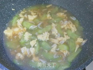黄瓜蛋花汤的做法步伐
：11