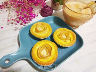 苹果蛋挞的做法步调：11