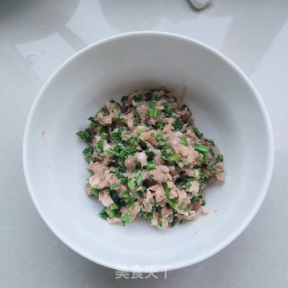 蒜苗猪肉馄饨的做法步调：8