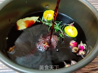 下颜值0失利，恋人节苦品，法度白酒烩啤梨的做法步调：4