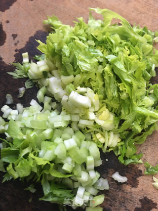 纯粮芹菜鸡蛋饼的做法步调：5