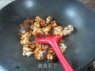 黄焖鸡的做法步调：4