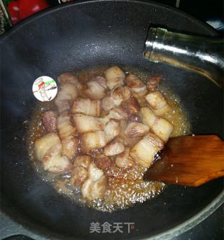 家常白烧肉的做法步调：5