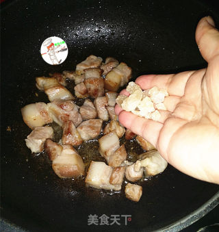 家常白烧肉的做法步调：4