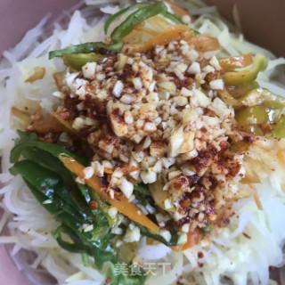 油泼土豆丝的做法步调：7