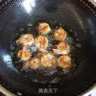 干锅虾仁的做法步调：7
