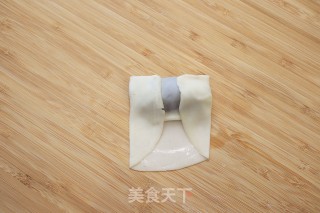 豆沙秋卷的做法步调：3