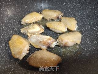 鸡中翅烧云豆的做法步调：4