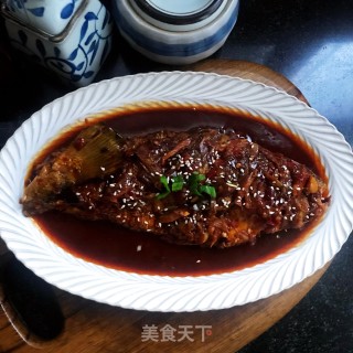 白烧黄花鱼的做法步调：11