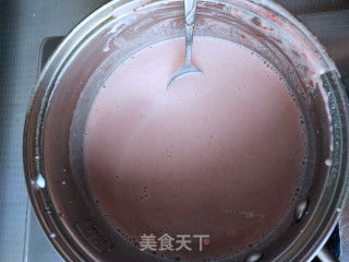 粉老草莓酸奶的做法步调：4