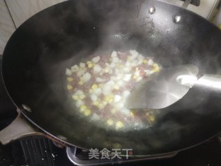 毛豆香肠的做法步调：8