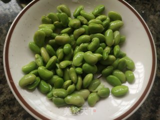 毛豆香肠的做法步调：5