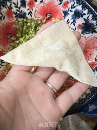 虾滑鸡汤云吞的做法步调：5