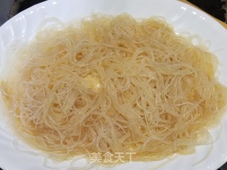 山君虾带子蒸粉丝的做法步调：4
