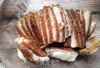 荷叶饼夹梅菜扣肉的做法步调：20