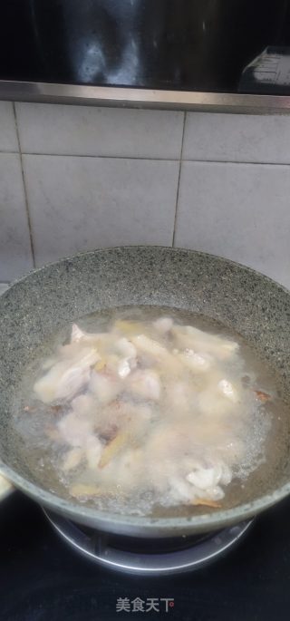 风姜烧酒鸡汤的做法步调：8