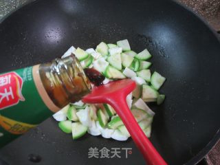 蚝油西葫芦鸡卵白的做法步调：6