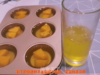 橙子果冻+橙子碰奶的做法步调：8