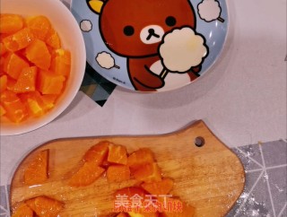 橙子果冻+橙子碰奶的做法步调：2