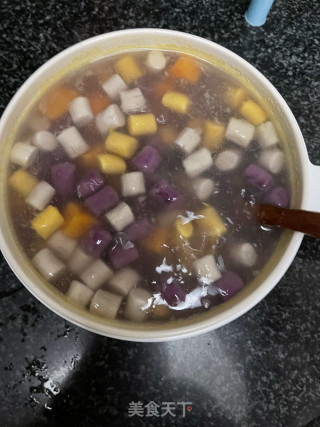白薯芋圆苦汤的做法步调：5