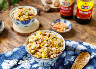 腊味糯米饭的做法步调：11