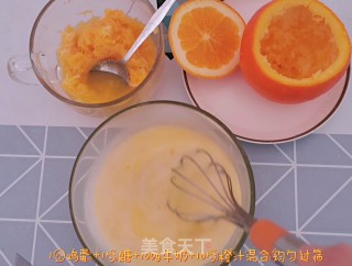 橙子布丁的做法步调：3