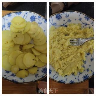 虾仁时蔬土豆泥沙推的做法步调：3