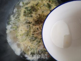 黄瓜蛋花汤的做法步调：11