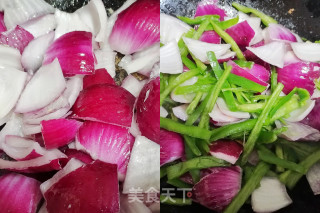 便爱下饭菜‖洋葱青椒肉丝的做法步调：5