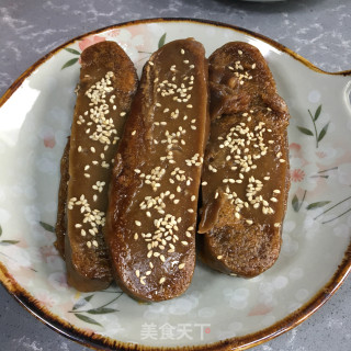 喷鼻煎年糕的做法步调：4