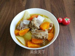 胡萝卜土豆炖排骨的做法步调：6
