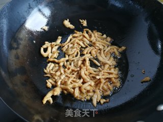 洋葱冬笋炒肉丝的做法步调：5