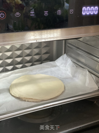 简朴易做、柔嫩筋讲的秋饼的做法步调：9