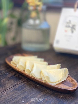 简朴易做、柔嫩筋讲的秋饼的做法步调：11