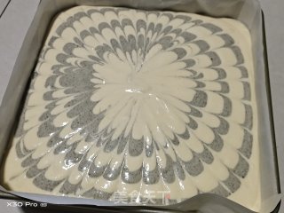椰汁斑马纹古早蛋糕（10微暇圆模）的做法步调：10