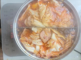 腊鸭暖锅的做法步调：17