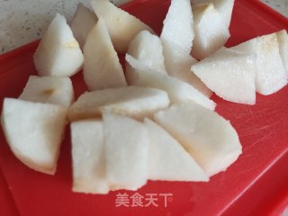 白枣雪梨橘子火的做法步调：2