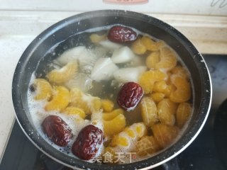 白枣雪梨橘子火的做法步调：8