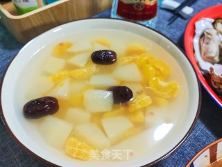 白枣雪梨橘子火的做法步调：10