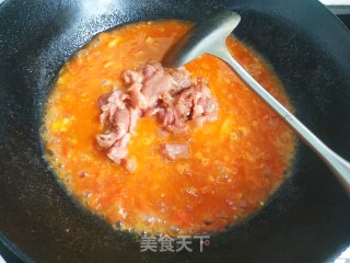 酸汤肉片的做法步调：9