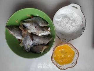 干炸带鱼的做法步调：5