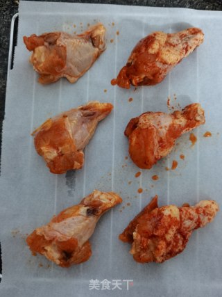 奥我良烤小鸡腿的做法步调：4