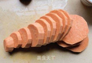 白薯年糕的做法步调：2