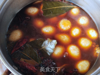 皋比鹌鹑蛋的做法步调：11