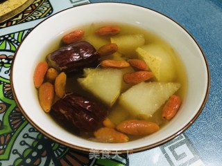 雪梨白枣柠檬火的做法步调：5